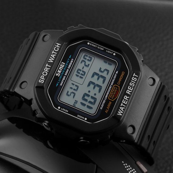 Чоловічий годинник Skmei 1134BKWT Black-White | Зображення 3