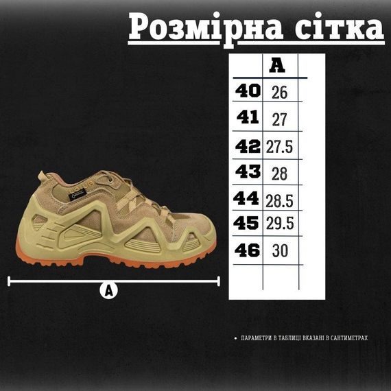 Кросівки LOWA Gore-Tex кайот ВТ6062 | Зображення 9