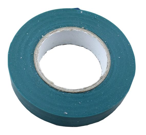 Стрічка ізоляційна 0.20х15мм зелена 10м Ny95504229