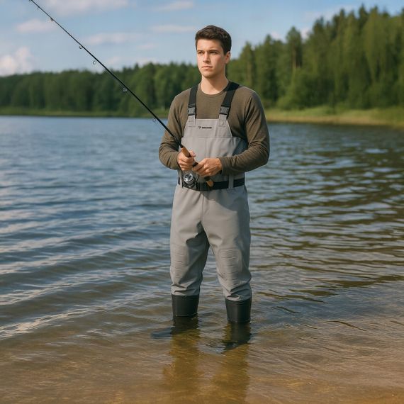 Комбінезон рибальський вейдерси Trizand 25894 р. 45 Заброди | Зображення 7