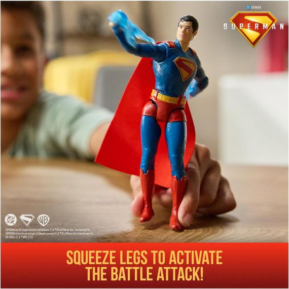 Игровая фигурка Супермен 15 см Spin Master DC Comics Superman с механической функцией Epic Strike | Зображення 5