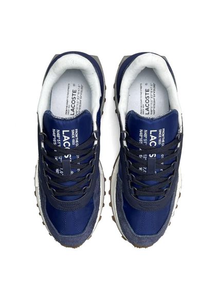 Чоловічі кросівки Lacoste Elite Active PRM Navy White (топ якість) A4396 45 28,5-29 см | Зображення 3