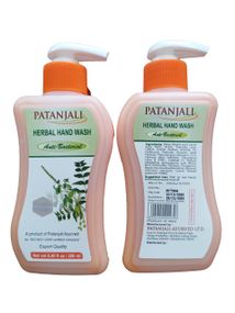 Мило рідке рослинна 250г, Патанджалі, Hand wash soap Patanjali , 250мл. Антибактеріальне мило