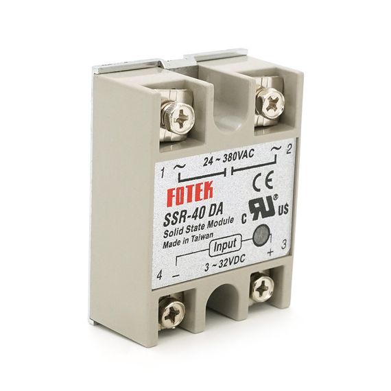 Твердотельные реле Fotek SSR-40DA 40А 24-380В AC