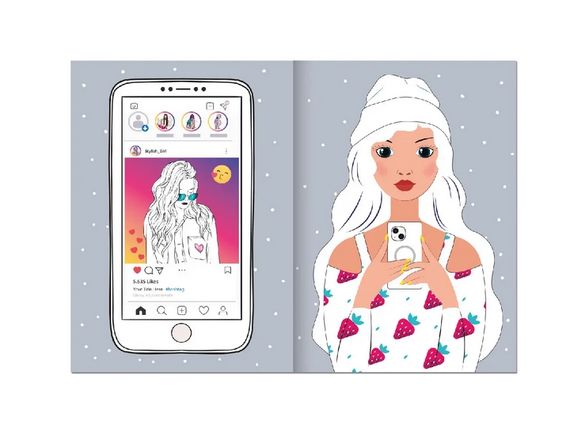 Розмальовка з наклейками "Dream and Style" РМ-88 Апельсин, 24 сторінки + 2 листи наклейок (9786178275969) Вид 3 | Зображення 1