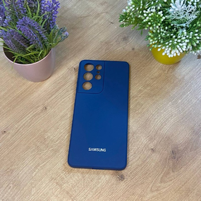 Чeхол Samsung S21 Ultra Синий