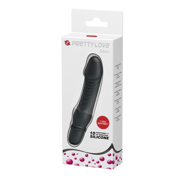 Вібратор - Pretty Love Stev Vibrator Black sexstyle | Зображення 2