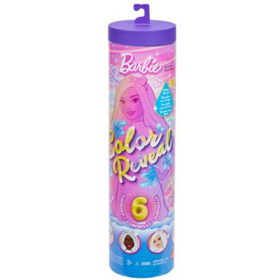 Кукла Barbie сюрприз Color reveal Шариковые любимцы (JFV58)