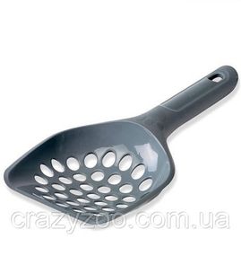 Лопатка для кошачьего туалета Savic Scoop Macro серая 25.5х1.5х4.5 см 0279
