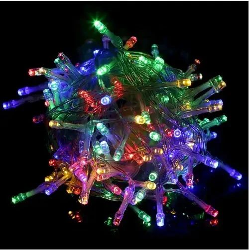 УЦЕНКА! Гирлянда 100LED 9м цв. белый провод (Плохая упаковка 2578)