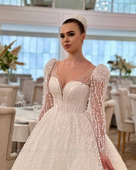 Пишна весільна сукня, колекція 2025 | Зображення 4