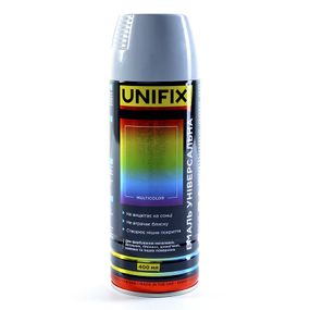 Емаль універсальна акрилова RAL7015 сірий глянець сланець 400 мл UNIFIX 951030