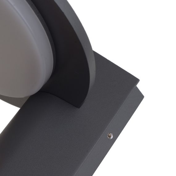 Светильник настенный уличный с датчиком движения IP54 PL-26/7W CW DGY MV (код #28982) | Зображення 6
