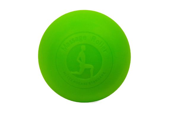 Масажний м'ячик EasyFit каучук 6.5 см салатовий (EF-2076-GN) | Зображення 1