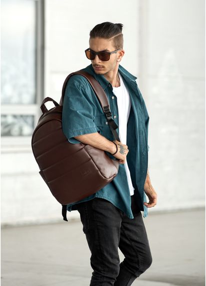 Чоловічий рюкзак Sambag ZARD LRT шоколадний 46 х 28 х 13 см (25088020m) | Зображення 7