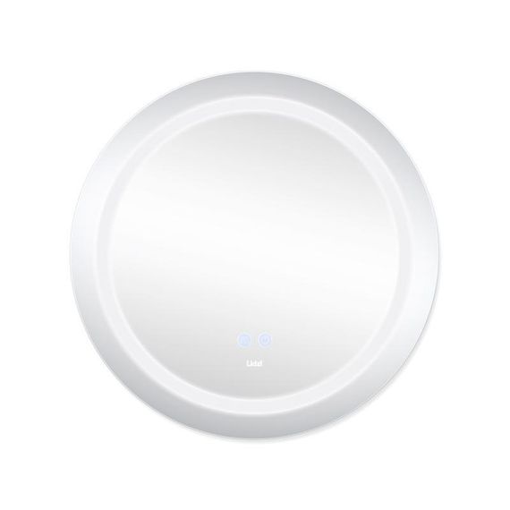 Дзеркало Lidz Aria R600 з LED-підсвічуванням Touch, з антизапотіванням, з димером, рег. яскравості LD78LR600 | Зображення 3