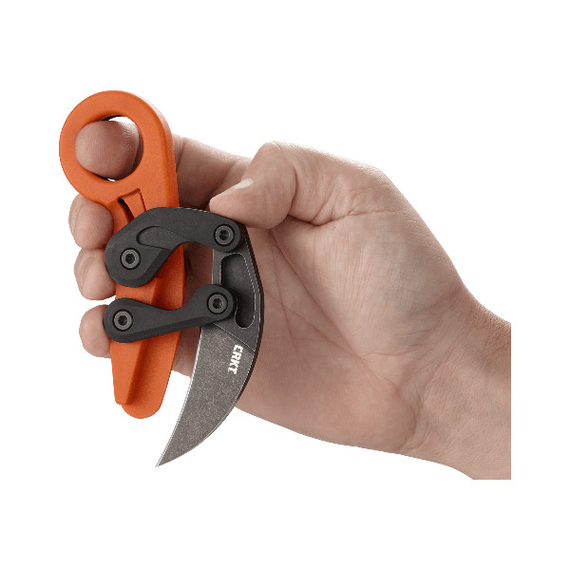 Ніж CRKT Provoke Orange Тактичний ніж Армійський ніж Кишеньковий ніж Військовий ніж Ніж для військових | Зображення 5