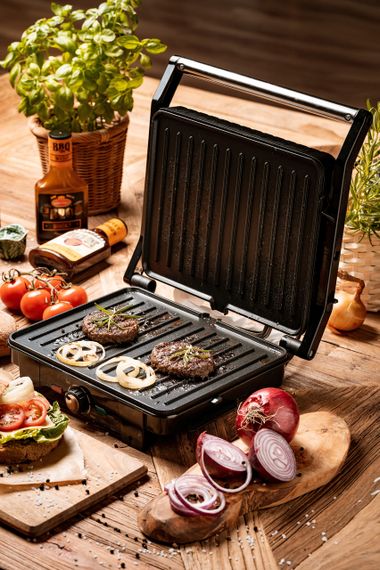 Електрогриль контактний Adler AD 3051 XL, 2800 Вт, розкриття 180° | Зображення 8