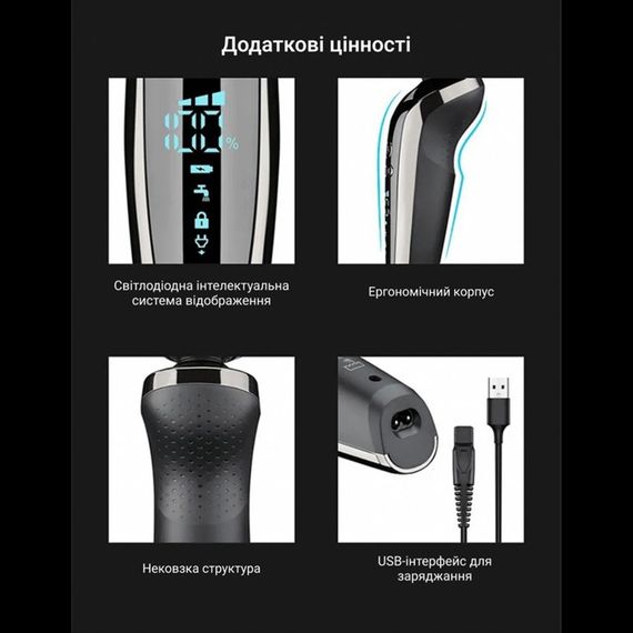 Электробритва 4в1 Medica+ Shaver 4v1 гарантия 1 год | Зображення 2