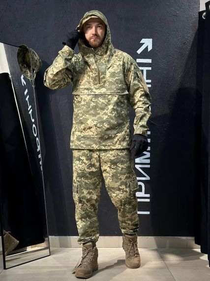 Тактичний Військовий Комплект Піксель Полегшений Gladiator Анорак Куртка + Штани Джогери мм14 | Зображення 6