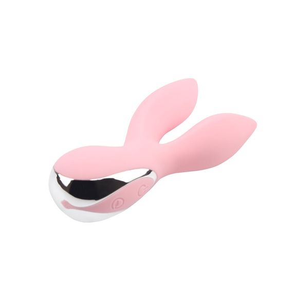 Вібратор кролик стимулятор Chisa Aphrovibe Light Pink Oh My Rabbit — 10 режимів, силікон, водонепроникний | Зображення 3