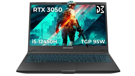 Ноутбук Dream Machines RG3050-15 15.6FHD IPS RG3050-15UA57