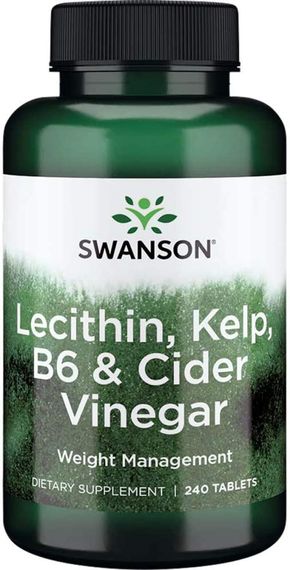 Lecitin Kelp B-6 Cider Vinegar 240 tabs