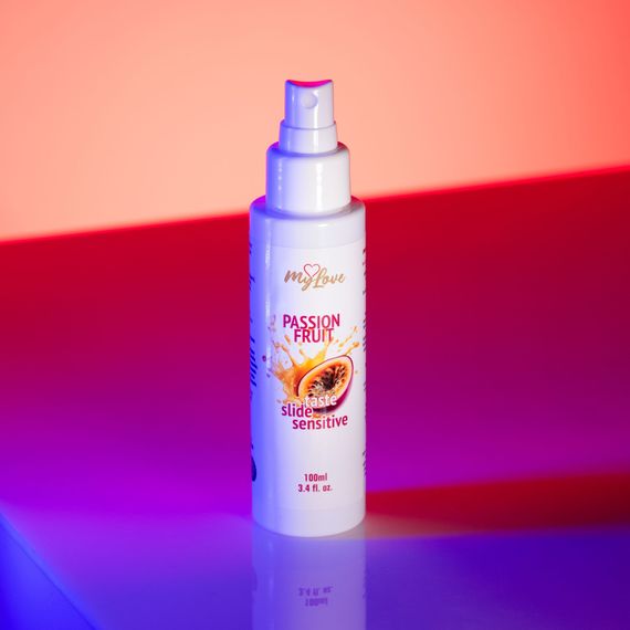 Інтимний гель-лубрикант - MyLove Taste Slide Sensitive Passion Fruit, 100 мл | Зображення 8