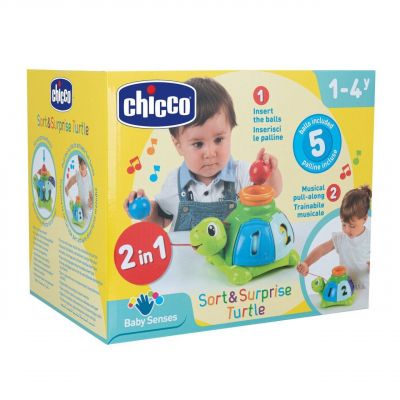 Розвиваюча іграшка Chicco сортер Черепаха (10622.00) | Зображення 2