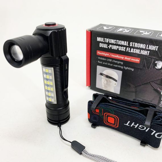 Налобний ліхтар для туризму риболовлі та полювання, Ліхтар на лоб для промислових робіт EI-42 | Зображення 6