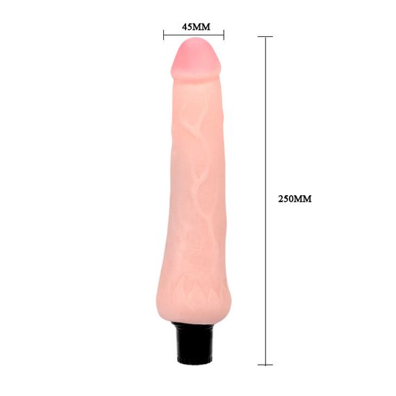 Вібратор - The Realistic Cock Flesh, 25 см Sex Aura | Зображення 3
