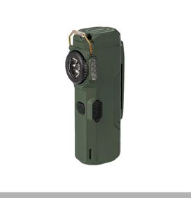 Ліхтар мультифункціональний D51-SMD зелений з Li-Ion акумулятором, індикацією заряду, запальничкою та ЗУ Type-C (46799-D51-SMD_226)