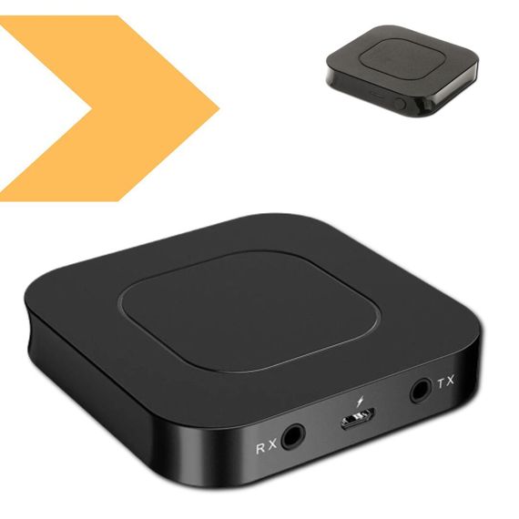 Bluetooth аудіо ресивер-трансмітер з вбудованим акумулятором XPRO BT-13 RX/TX чорний (MAW-42255_383) | Зображення 1