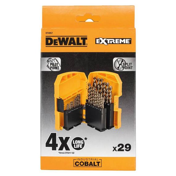 Набір свердел по металу 29шт DeWALT DT4957 | Зображення 1