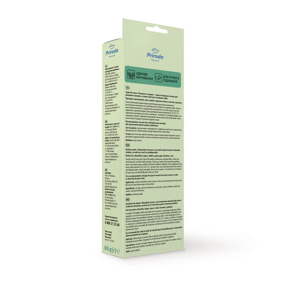 Трав’яні снеки Природа для гризунів ромашка та груша 60 г | Зображення 1