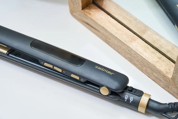 Выпрямитель для волос ZELMER ZHP2300 60 Вт черный | Зображення 3