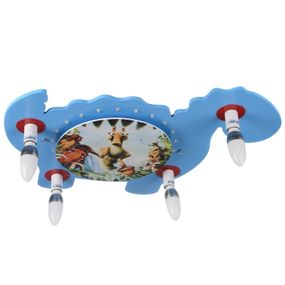 Люстра потолочная деревянная для детской E14 40W Mix (KL-418W/4)