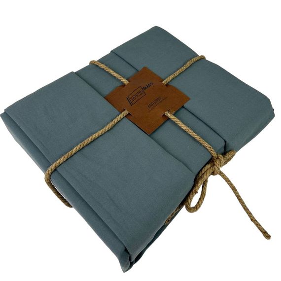 Комплект постільної білизни SoundSleep Stonewash Adriatic Light Green євро світло-зелений (94350692) | Зображення 4