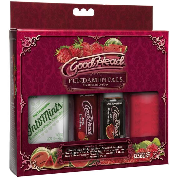 Набор для минета Doc Johnson GoodHead Fundamentals Kit | Зображення 1