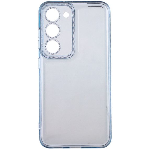 Чохол TPU Starfall Clear для Samsung Galaxy S23 Блакитний | Зображення 1
