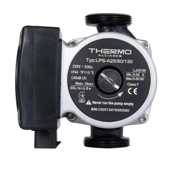 Циркуляційний насос Thermo Alliance LPS-А 25/80/130, енергозберігаючий LPSA2580130 | Зображення 4