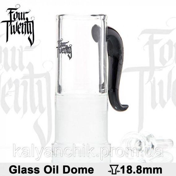 Ведерко 420 Series | Oil Dome and Nail - Black - SG:18.8mm