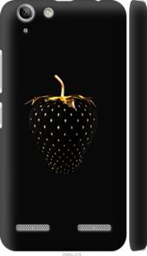 Чохол на Lenovo K5 Plus Чорна полуниця "3585m-278-24368"