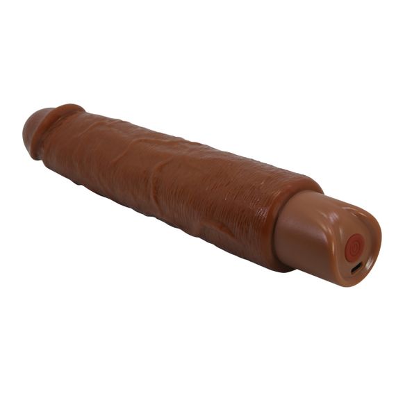 Реалістичний вібратор - Pretty Love Soren Realistic Vibrating Dildo Brown Sex Aura | Зображення 6