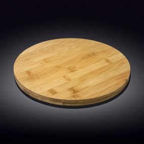 Блюдо бамбукове кругле поворотне Wilmax (Вілмакс) Bamboo 30,5 x 4 см (WL-771079)