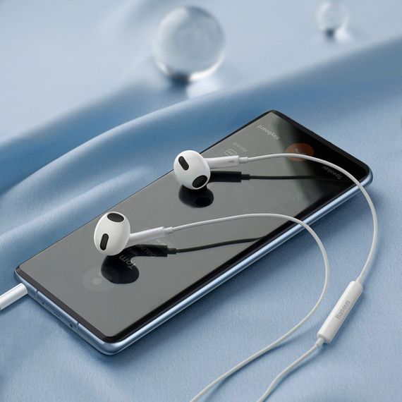 Наушники Baseus Encok Wired H17 (3,5mm), наушники с микрофоном | Зображення 2