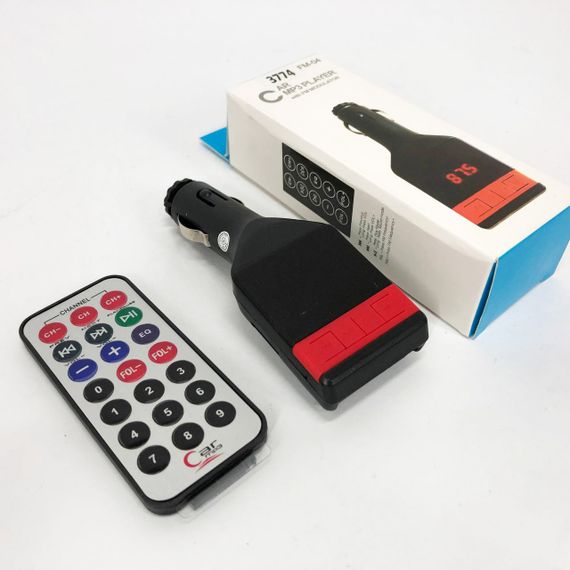 Автомобільний FM-модулятор трансмітер Fm-04, MP3 Player з пультом дистанційного керування | Зображення 6