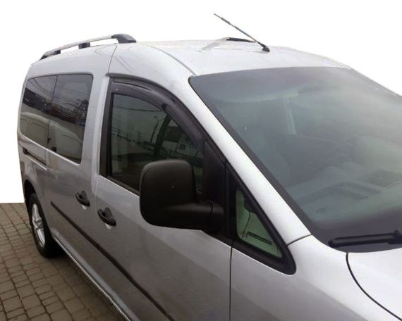 Вітровики (2 шт, HIC) для Volkswagen Caddy 2010-2015рр | Зображення 1