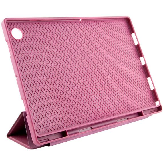 Чехол-книжка Book Cover (stylus slot) для Samsung Galaxy Tab A8 10.5" (2021) (X200/X205) Бордовый / Maroon | Зображення 3
