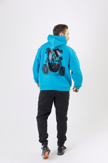 Худі унісекс МА (02) бірюза | Зображення 4